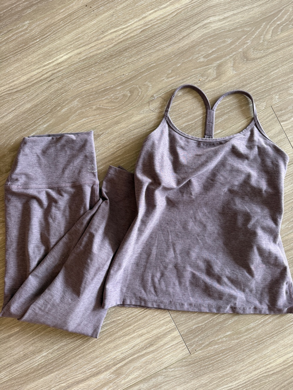 Beyond Yoga Spacedye Set Racerback Tank Caught in the Midi leggings sz Large - Picture 10 of 10